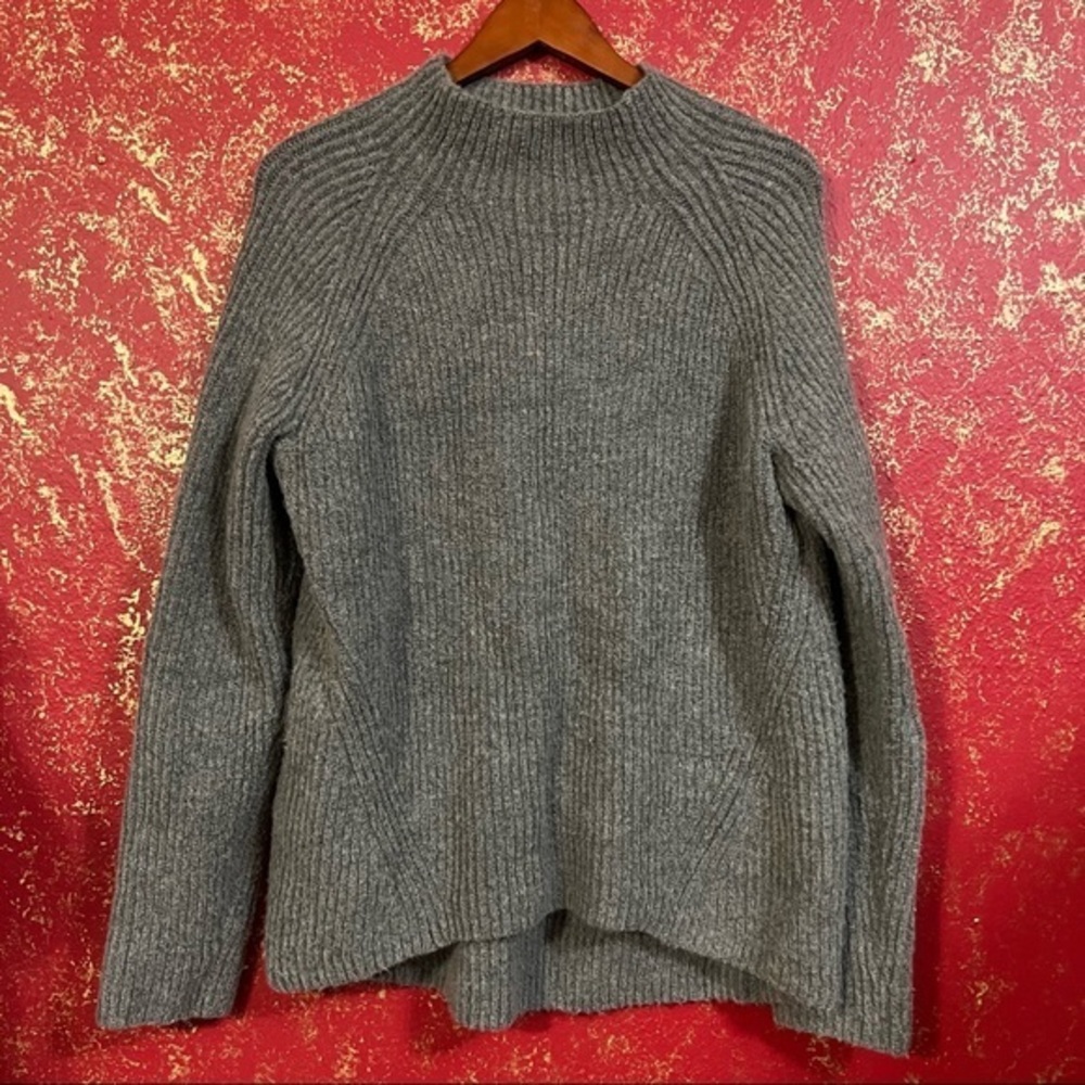 MADEWELL Wool Blend Long Sleeves Pullover Jumper Sweater L